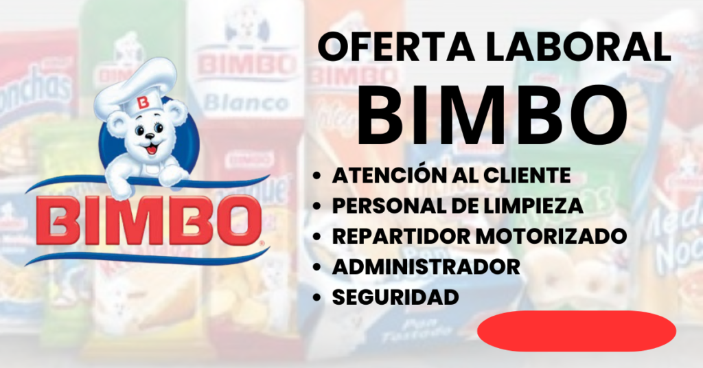 CONVOCATORIA PERSONAL PARA BIMBO